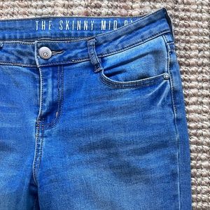 COTTON ON skinny mid rise jeans size 6